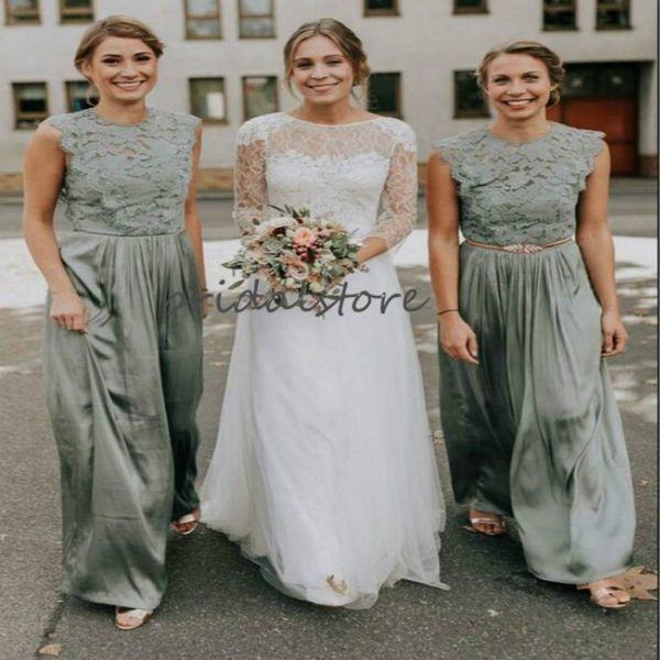 sage bridesmaid dresses boho long maid of honor dress o neck lace summer beach wedding guest gowns 2020 brides maids dresses, White;pink
sage bridesmaid dresses boho long maid of honor dress o neck lace summer beach wedding guest gowns 2020 brides maids dresses, White;pink