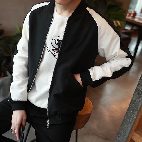 jacket men casual baseball jacket spring autumn fashion slim fit men thin jackets brand casual coat size, Black;brown
jacket men casual baseball jacket spring autumn fashion slim fit men thin jackets brand casual coat size, Black;brown