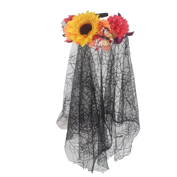 ghost festival makeup head buckle simulation translucent sunflower orchid hair accessories wreath halloween party headband
ghost festival makeup head buckle simulation translucent sunflower orchid hair accessories wreath halloween party headband