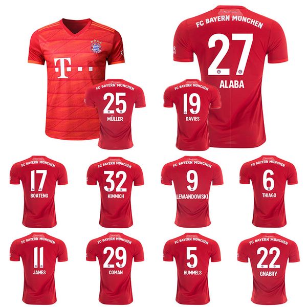 19 20 Davies Alaba James Boateng Kimmich Coman Hummels Lewandowski Home Away Camisetas Futbol Camisas Maillot Football Shirt
19 20 Davies Alaba James Boateng Kimmich Coman Hummels Lewandowski Home Away Camisetas Futbol Camisas Maillot Football Shirt