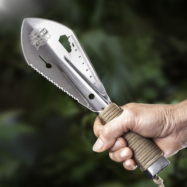 stainless steel garden shovel spade multi tool weeder with sawtooth hex wrench ruler digging trowel knife spear garden bonsai
stainless steel garden shovel spade multi tool weeder with sawtooth hex wrench ruler digging trowel knife spear garden bonsai
