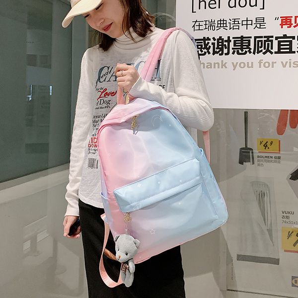 2020 new backpack women's korean version of waterproof nylon student fresh travel backpack women's
2020 new backpack women's korean version of waterproof nylon student fresh travel backpack women's