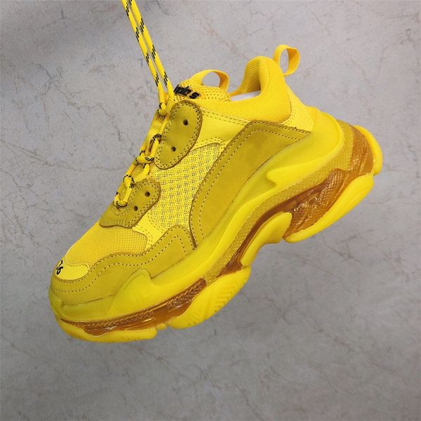 paris 2019 crystal bottom triple-s leisure shoes luxury dad shoes platform sneakers for women vintage trainer yellow, Black
paris 2019 crystal bottom triple-s leisure shoes luxury dad shoes platform sneakers for women vintage trainer yellow, Black