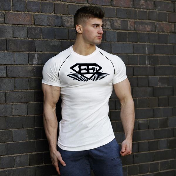 men's running t-shirt cotton printing short sleeve sports t-shirt slim fit male clothing big size m-2xl, Black;blue
men's running t-shirt cotton printing short sleeve sports t-shirt slim fit male clothing big size m-2xl, Black;blue