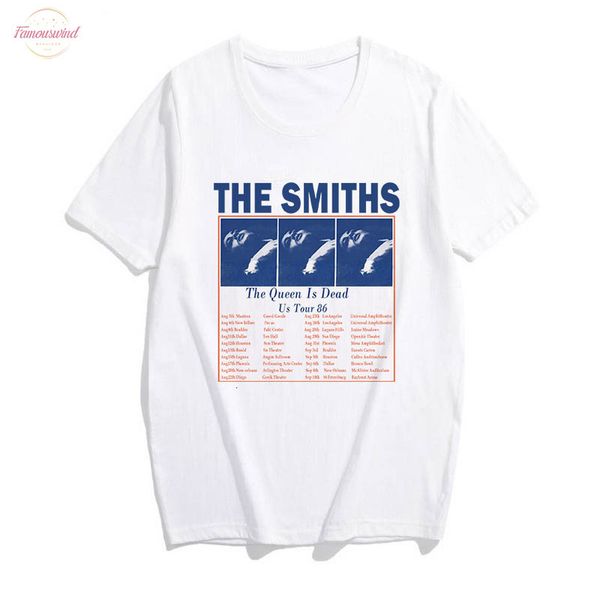 the smiths printing print girl t shirt new fashion summer women rock band short sleeved o neck casual harajuku t shirts, White
the smiths printing print girl t shirt new fashion summer women rock band short sleeved o neck casual harajuku t shirts, White