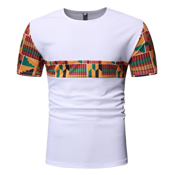 fashion african kente cotton tee shirt for mens short sleeves ghana ankara panelled geo print t-shirt color blocked clothes, Red
fashion african kente cotton tee shirt for mens short sleeves ghana ankara panelled geo print t-shirt color blocked clothes, Red