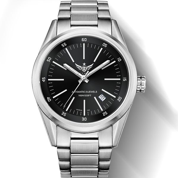 yelang new arrival v1017 100m waterproof super long t25 tritium gas tube luminous men automatic mechanical watch wristwatch, Slivery;brown
yelang new arrival v1017 100m waterproof super long t25 tritium gas tube luminous men automatic mechanical watch wristwatch, Slivery;brown