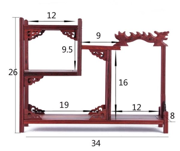 red acid branch dragon type bogu shelf, antique rack, multi treasure rack, shelf, handicraft, living room ornament rack
red acid branch dragon type bogu shelf, antique rack, multi treasure rack, shelf, handicraft, living room ornament rack