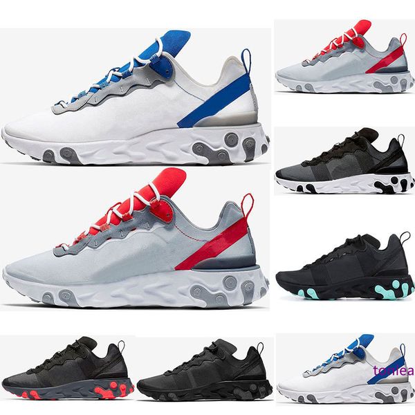 2019 react element 55 running shoes for men womens jade solar red triple black white royal red sports sneakers shoes size 36-45
2019 react element 55 running shoes for men womens jade solar red triple black white royal red sports sneakers shoes size 36-45