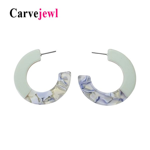 carvejewl hoop earrings new fashion colorful joint 2 tone personality acrylic acetic acid hoop earrings for women girl jewelry, Golden;silver
carvejewl hoop earrings new fashion colorful joint 2 tone personality acrylic acetic acid hoop earrings for women girl jewelry, Golden;silver