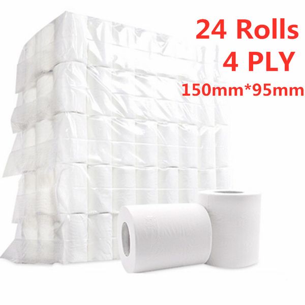 10 rolls/lot ultra strong rolls toilet paper wipes bulk bath tissue bathroom white soft 4 ply household home l public kitchen flushable
10 rolls/lot ultra strong rolls toilet paper wipes bulk bath tissue bathroom white soft 4 ply household home l public kitchen flushable