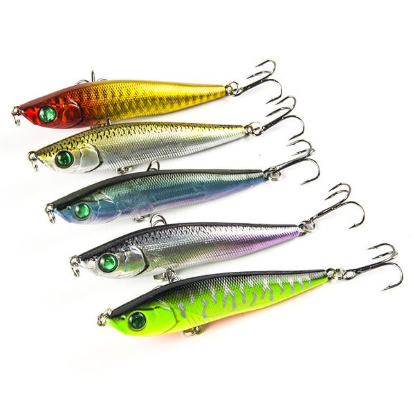 brand popper wobbler fishing lure with 6# hooks 8cm12g floating crankbait artificial bait poper pesca carp pike p15
brand popper wobbler fishing lure with 6# hooks 8cm12g floating crankbait artificial bait poper pesca carp pike p15