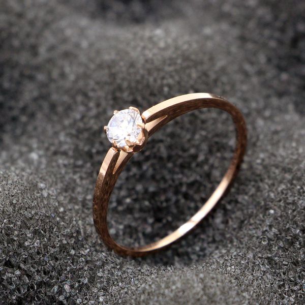fashion temperament six-claw single crystal titanium steel rose gold tail ring ring for women jewelry gift wholesale, Slivery;golden
fashion temperament six-claw single crystal titanium steel rose gold tail ring ring for women jewelry gift wholesale, Slivery;golden