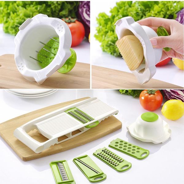 new design mandoline peeler grater vegetables cutter tools with 5 blade carrot grater onion vegetable slicer kitchen accessories
new design mandoline peeler grater vegetables cutter tools with 5 blade carrot grater onion vegetable slicer kitchen accessories