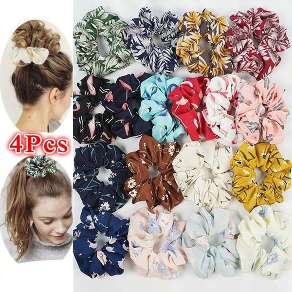 4pcs/set chiffon flower hair bands hair scrunchies flower ties elastic rope ponytail holder scrunchie pack accessories
4pcs/set chiffon flower hair bands hair scrunchies flower ties elastic rope ponytail holder scrunchie pack accessories