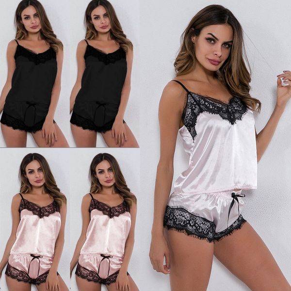 2019 new lingerie sleepwear sleeveless lace patchwork women's shorts underwear babydoll nightwear, Blue;gray
2019 new lingerie sleepwear sleeveless lace patchwork women's shorts underwear babydoll nightwear, Blue;gray