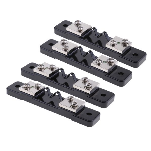 set of 4 dc 75mv current shunt resistor for amp ammeter panel meter class 0.5 accuracy level fl-2 10a and 20a
set of 4 dc 75mv current shunt resistor for amp ammeter panel meter class 0.5 accuracy level fl-2 10a and 20a