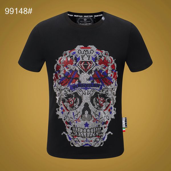 summer men's designer t-shirt designer casual short-sleeved black luxury brand designer men and women 100% cotton hip-hop t-shirt skull, White;black
summer men's designer t-shirt designer casual short-sleeved black luxury brand designer men and women 100% cotton hip-hop t-shirt skull, White;black