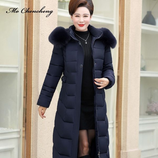 women's down & parkas winter cotton girl slim long coat large size fashion hooded fur collar jacket women faux fall spring casaco femin, Black
women's down & parkas winter cotton girl slim long coat large size fashion hooded fur collar jacket women faux fall spring casaco femin, Black