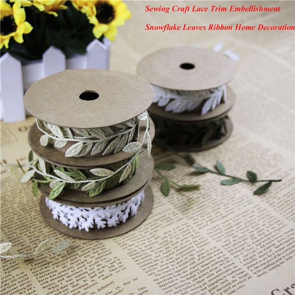sewing craft felt lace trim embellishment white snowflake christmas decorations green leaves ribbon diy garment home decoration
sewing craft felt lace trim embellishment white snowflake christmas decorations green leaves ribbon diy garment home decoration