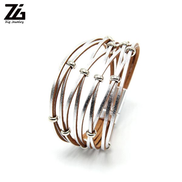 zg silver color beads leather charm bracelets for women men fashion multiple layers wrap bracelet jewelry christmas gift, Golden;silver
zg silver color beads leather charm bracelets for women men fashion multiple layers wrap bracelet jewelry christmas gift, Golden;silver