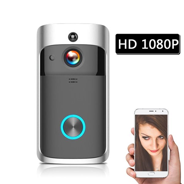 Wifi mart wirele ecurity doorbell mart 1080p vi ual intercom recording video door phone remote home monitoring night vi ion 
Wifi mart wirele ecurity doorbell mart 1080p vi ual intercom recording video door phone remote home monitoring night vi ion