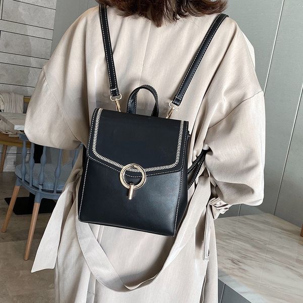 2020 new korean backpack women's fashion simple backpack casual large capacity ladies bag
2020 new korean backpack women's fashion simple backpack casual large capacity ladies bag