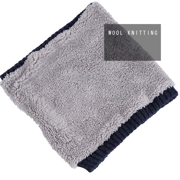 outdoor neck warmer scarf soft double-layer knitted fleece lined neck gaiter for cycling skiing climbing, Blue;black
outdoor neck warmer scarf soft double-layer knitted fleece lined neck gaiter for cycling skiing climbing, Blue;black