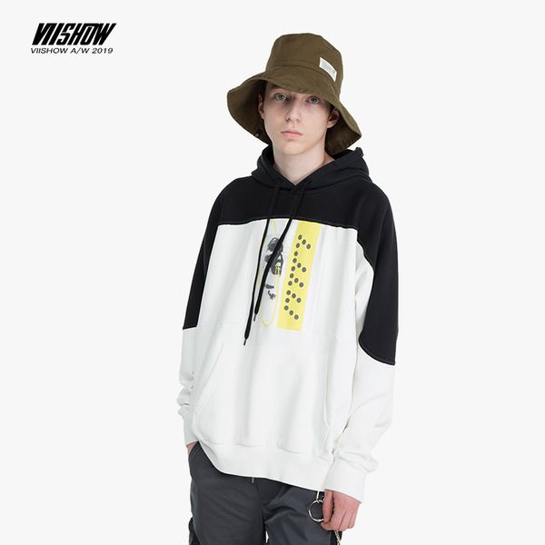 viishow brand 2019 autumn mens hoodies cotton hoodies stitching print hoodie men sweatshirt wd1855193, Black
viishow brand 2019 autumn mens hoodies cotton hoodies stitching print hoodie men sweatshirt wd1855193, Black
