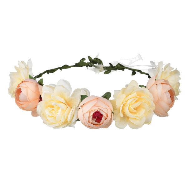 bohemian flower headband performance children's headwear garland show decoration headband garland
bohemian flower headband performance children's headwear garland show decoration headband garland