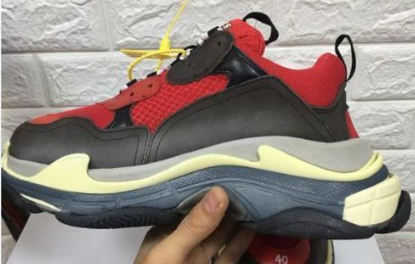 2019 high luxury triple designer low old dad sneaker combination soles boots mens womens fashion casual shoes size 36-45 l14, Black
2019 high luxury triple designer low old dad sneaker combination soles boots mens womens fashion casual shoes size 36-45 l14, Black