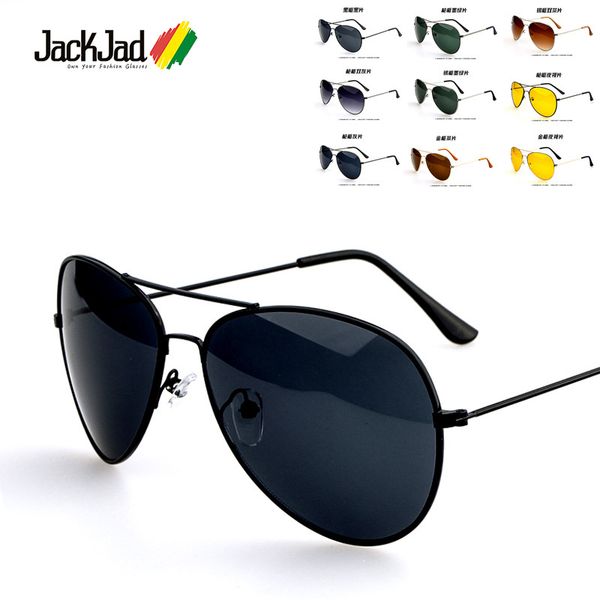 jackjad fashion 3025 aviat style driving sunglasses men women classic vintage metal frame sun glasses masculino, White;black
jackjad fashion 3025 aviat style driving sunglasses men women classic vintage metal frame sun glasses masculino, White;black