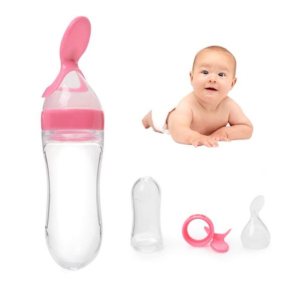 90ml baby feeding bottle with spoon supplement rice cereal bottles squeeze spoon milk feeding bottle 1-3 year baby care
90ml baby feeding bottle with spoon supplement rice cereal bottles squeeze spoon milk feeding bottle 1-3 year baby care