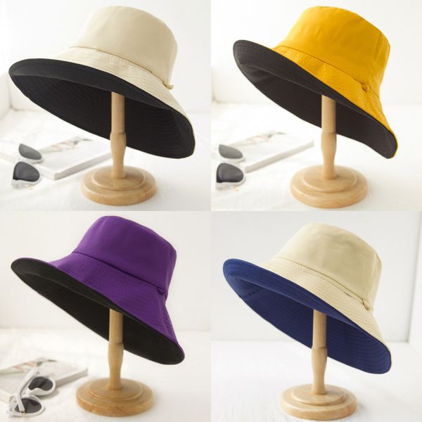 multi-color double-sided fisherman hat casual wild temperament folding visor beach must-have autumn support mixed batch ing, Black;white
multi-color double-sided fisherman hat casual wild temperament folding visor beach must-have autumn support mixed batch ing, Black;white