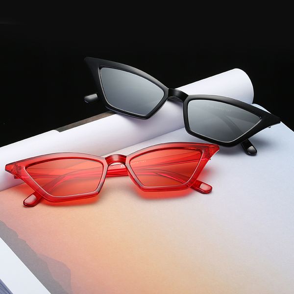 2019 new sunglasses women brand design retro colorful transparent colorful fashion cat eye sun glasses for women uv400, White;black
2019 new sunglasses women brand design retro colorful transparent colorful fashion cat eye sun glasses for women uv400, White;black