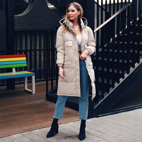 voobuyla women down jacket 2019 winter jacket long thick coat woman hooded full sleeve down parka warm female clothes waterproof, Black
voobuyla women down jacket 2019 winter jacket long thick coat woman hooded full sleeve down parka warm female clothes waterproof, Black