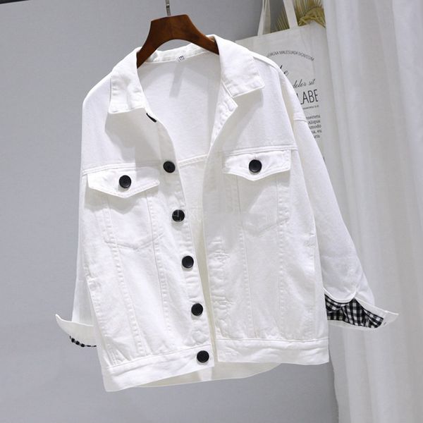 spring female black white denim jacket student harajuku bf female bomber jeans coat solid batwing sleeve jacket, Black;brown
spring female black white denim jacket student harajuku bf female bomber jeans coat solid batwing sleeve jacket, Black;brown