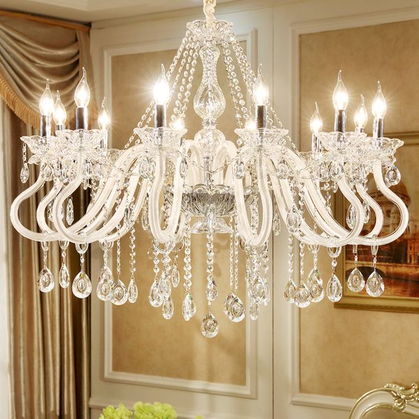 european candle crystal chandelier led living room lamp luxury duplex loft creative dining room bedroom lamp clear crystal chandelier
european candle crystal chandelier led living room lamp luxury duplex loft creative dining room bedroom lamp clear crystal chandelier