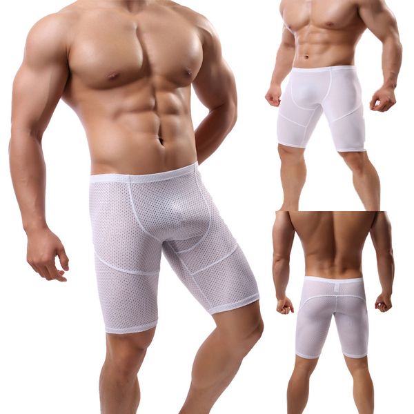 mens long boxer шорты белье дышащая сетка sexy hollow поясной боксеры быстросохнущий длинные ноги трусы слип трусы фитнес шорты, Black;white
mens long boxer шорты белье дышащая сетка sexy hollow поясной боксеры быстросохнущий длинные ноги трусы слип трусы фитнес шорты, Black;white