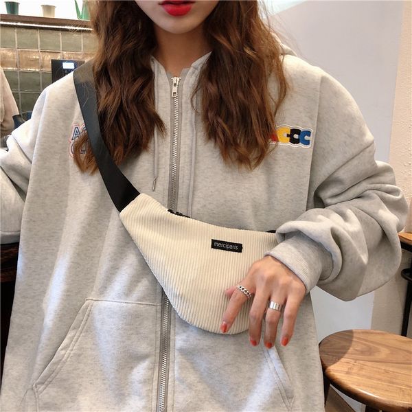 new chest bag girl corduroy inclined straddle bag ins simple waist adjustable crossbody bags for women
new chest bag girl corduroy inclined straddle bag ins simple waist adjustable crossbody bags for women