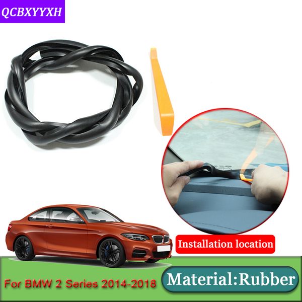 car-styling for 2 series 2014-2018 rubber anti-noise soundproof dustproof car dashboard windshield sealing strips accessory
car-styling for 2 series 2014-2018 rubber anti-noise soundproof dustproof car dashboard windshield sealing strips accessory