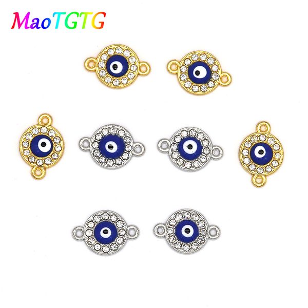10pcs/lot blue evil eye metal charms connectors for jewelry making diy charms bracelet necklace connectors accessories wholesale, Bronze;silver
10pcs/lot blue evil eye metal charms connectors for jewelry making diy charms bracelet necklace connectors accessories wholesale, Bronze;silver