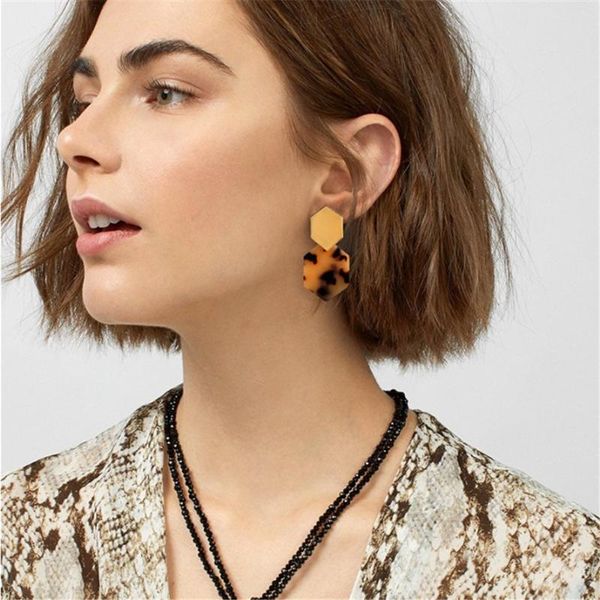 oppohere new fashion design elegant trendy geometric polygon alloy earring for women punk colorful acrylic earring party jewelry, Golden;silver
oppohere new fashion design elegant trendy geometric polygon alloy earring for women punk colorful acrylic earring party jewelry, Golden;silver