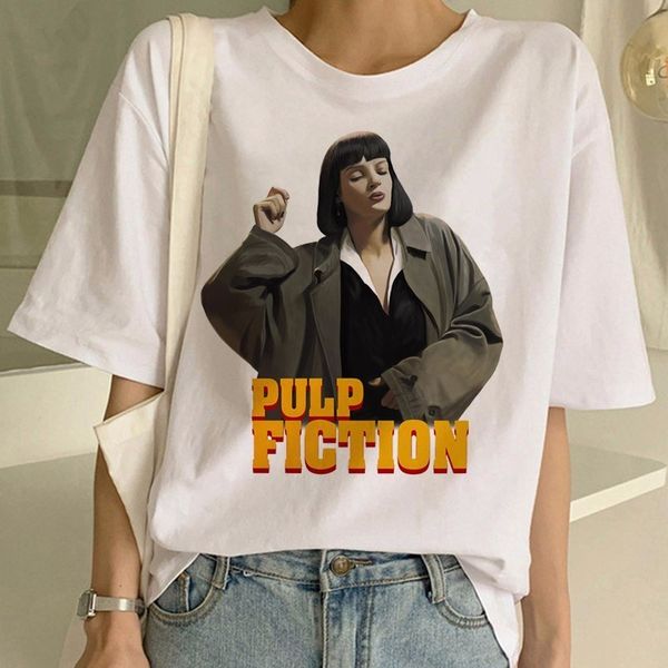 pulp fiction movie funny print t shirt women mia harajuku ulzzang summer t-shirt fashion virgin mary mia tshirt tees female, White
pulp fiction movie funny print t shirt women mia harajuku ulzzang summer t-shirt fashion virgin mary mia tshirt tees female, White