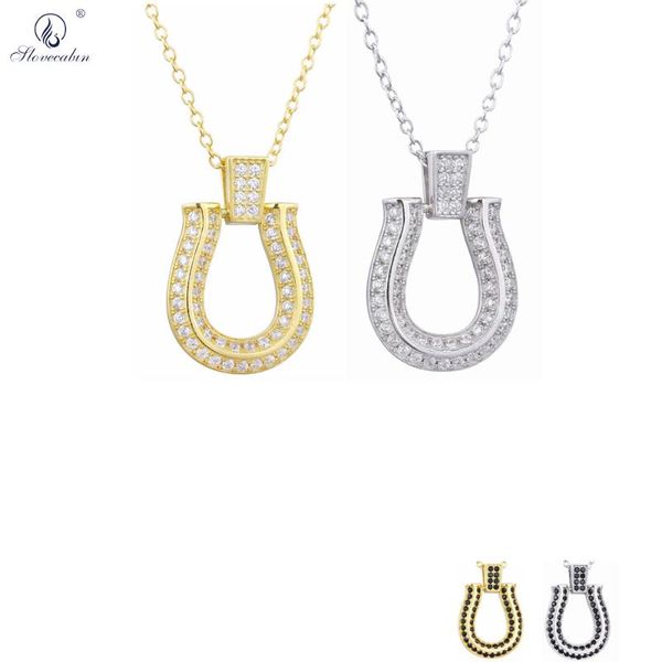 slovecabin 2019 925 sterling silver long chain horseshoes necklace women black zircon crystal cz japan wholesale jewelry
slovecabin 2019 925 sterling silver long chain horseshoes necklace women black zircon crystal cz japan wholesale jewelry