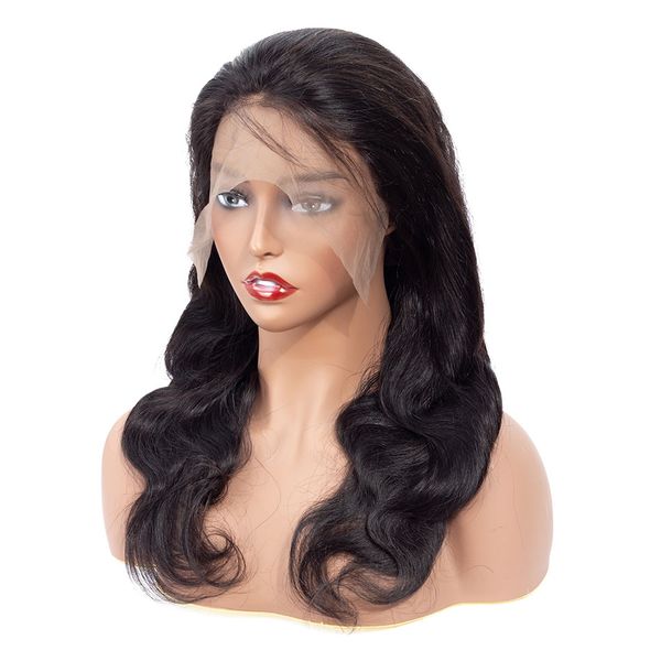 lace front human hair wigs 13x4 pre plucked lace front wig with baby hair brazilian body wave lace front wig, Black
lace front human hair wigs 13x4 pre plucked lace front wig with baby hair brazilian body wave lace front wig, Black