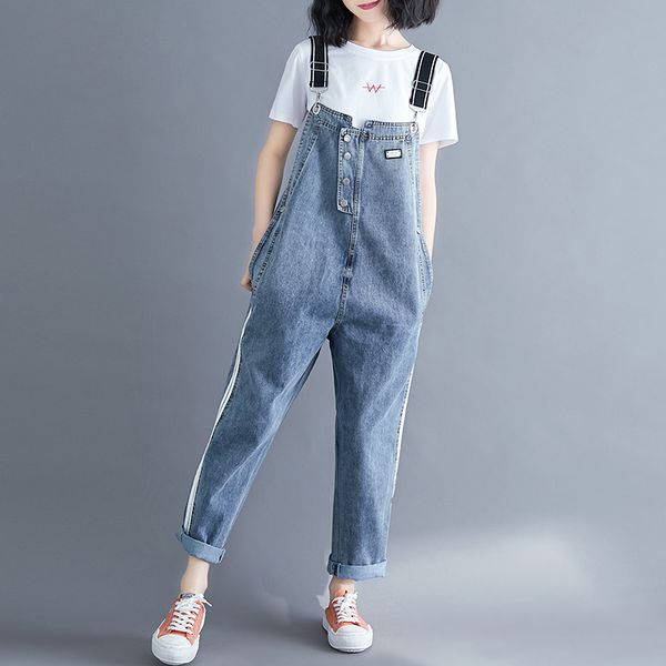women jumpsuit rompers overalls denim cotton big loose fashion casual for spring summer bo18161529, Black;white
women jumpsuit rompers overalls denim cotton big loose fashion casual for spring summer bo18161529, Black;white