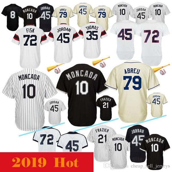 10 Yoan Moncada 79 Jose Abreu 35 Frank Thomas 21 Todd Frazier Chicago White 8 Bo Jackson Sox baseball Jersey
10 Yoan Moncada 79 Jose Abreu 35 Frank Thomas 21 Todd Frazier Chicago White 8 Bo Jackson Sox baseball Jersey