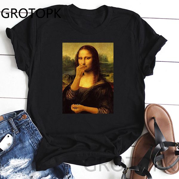 пародия мона лиза модные футболки смешные женские футболки с коротким рукавом футболки летние футболки хип-хоп топы тройники, White
пародия мона лиза модные футболки смешные женские футболки с коротким рукавом футболки летние футболки хип-хоп топы тройники, White