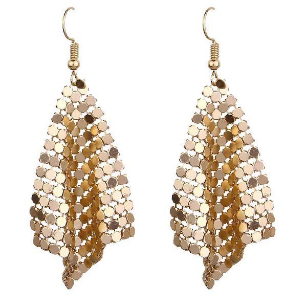 fashion earrings jewelry accessories small square sequins bridal ear hook wedding accessories long ear ring, White
fashion earrings jewelry accessories small square sequins bridal ear hook wedding accessories long ear ring, White